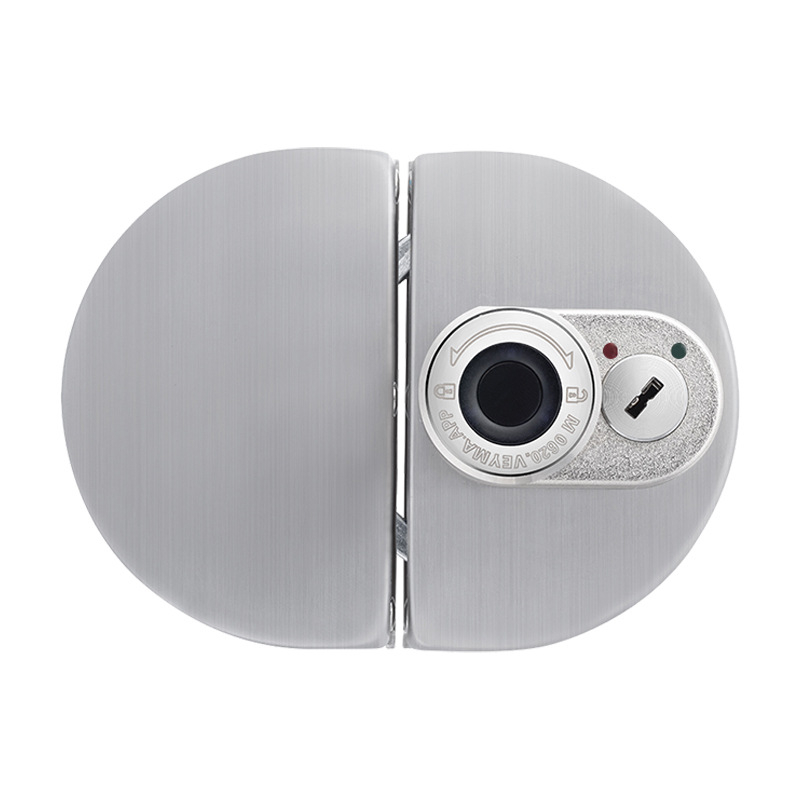 OKLOK BL20FB Zámok na sklenené dvere s odtlačkom prsta – bez vŕtania, digitálne Bluetooth, pre kancelárie/hotely/byty