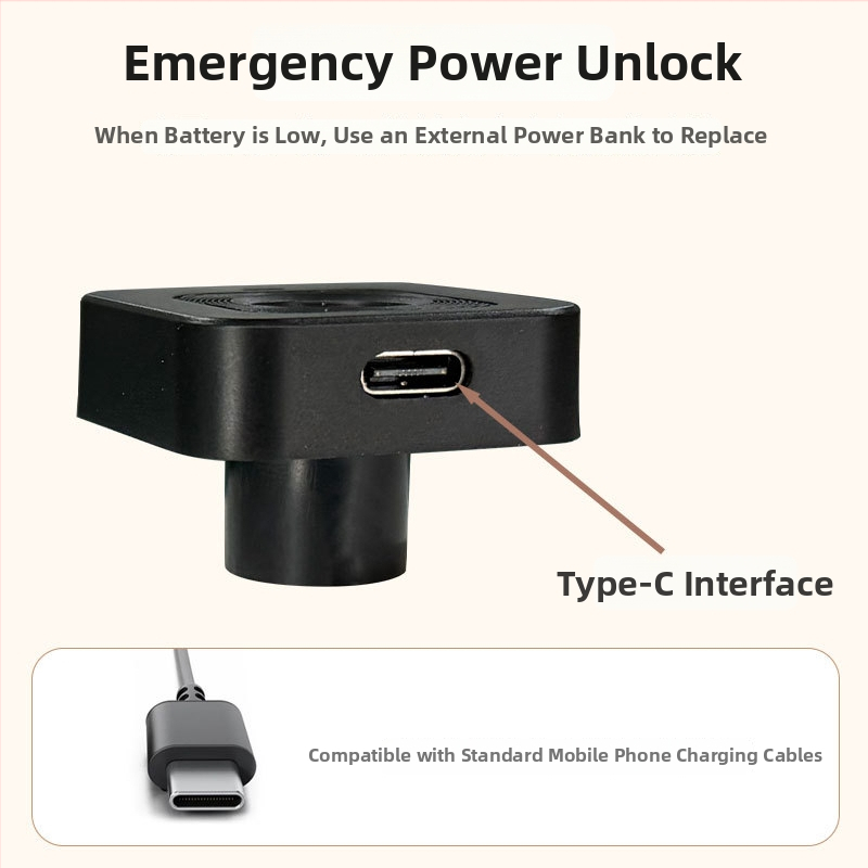 Zámok s otlačkom prsta na skrinky, ABS materiál, model M-2506-Z01/Z02, určené na domáce použitie, moderný minimalistický štýl