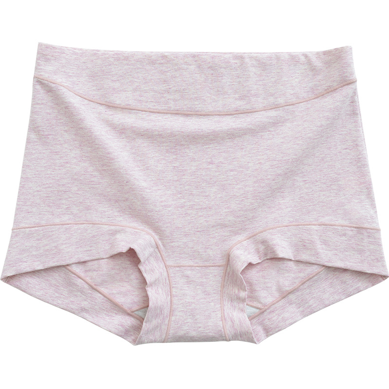 Női magas derekú pamut boxeralsó, plusz méret, felhúzó hatás a csípőn és a has környékén, antibakteriális és légáteresztő