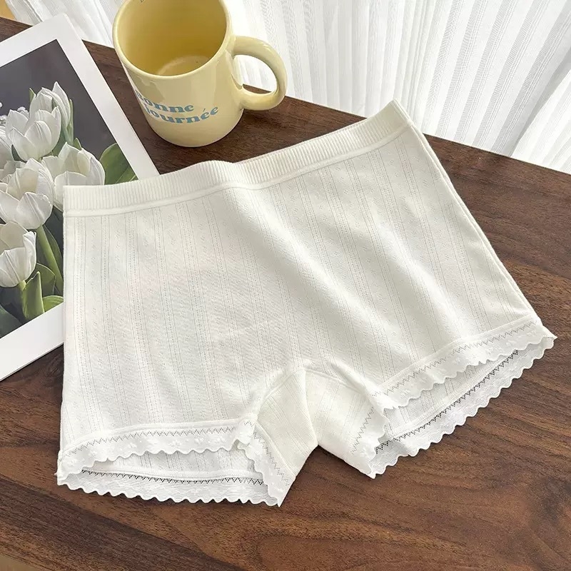 Női antibakteriális pamut alsónemű hosszított ágyékkal, légáteresztő, gyorsan száradó, szivárgásálló