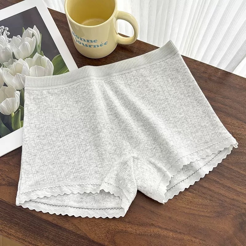 Női antibakteriális pamut alsónemű hosszított ágyékkal, légáteresztő, gyorsan száradó, szivárgásálló