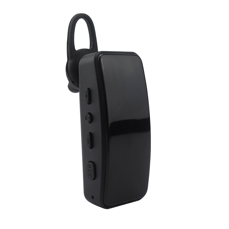 Mini interkom s hákom na ucho, bezdrôtový Bluetooth mikroslúchadlo a headset, všetko v jednom (16 kanálov, Li‑Ion batéria, odolný voči prachu)