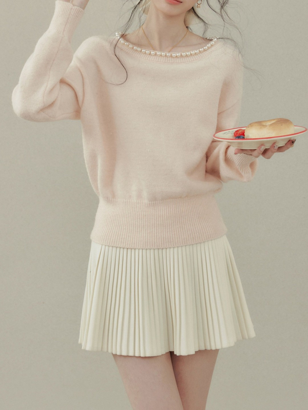 Дамски плетен суитшър с качулка и кръгла яка, дълги ръкави, едноцветна акрилна плетка, женски пуловер