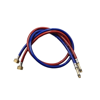 Furtun de intrare apă pentru robinet, furtun metal împletit, rezistent la explozie, Pengling, tub cu acoperire din plastic, material cupru-ocel, 1 MPa