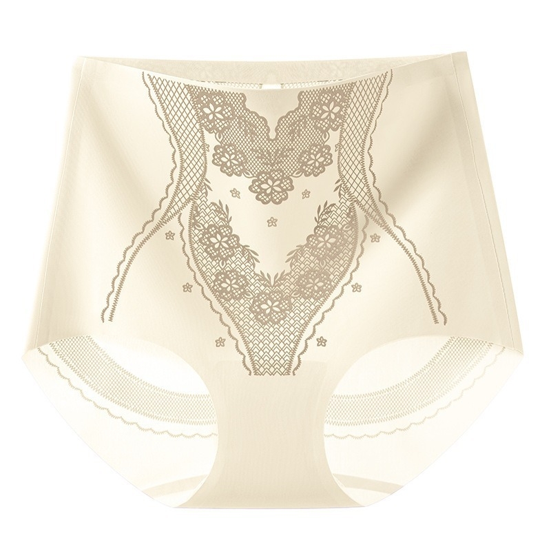 Bezšavene ženske shapewear gaće s visokim strukom, antibakterijske, podizanje stražnjice, kontrola struka, prozračne Ice Silk najlonske tkanine