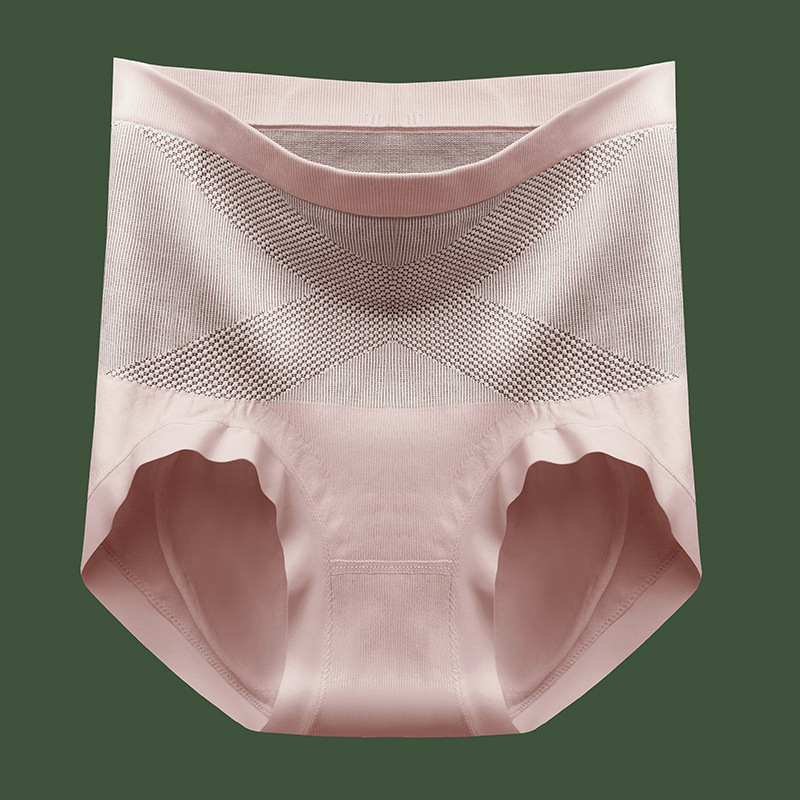 X crne bandage gaćice za žene, visokim strukom, podstava od svile, antibakterijske, konturiranje abdomena, oblikovanje tijela, podizanje bokova, bez šavova