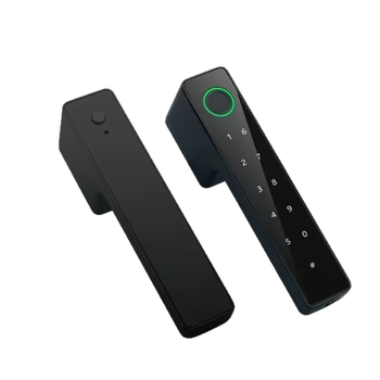 T6s Pametna brava za vrata od drva s otiskom prsta i lozinkom, kapacitet otisaka 50, skeniranje ispod 0,5 s, više od 1000 otključavanja, napajanje DC