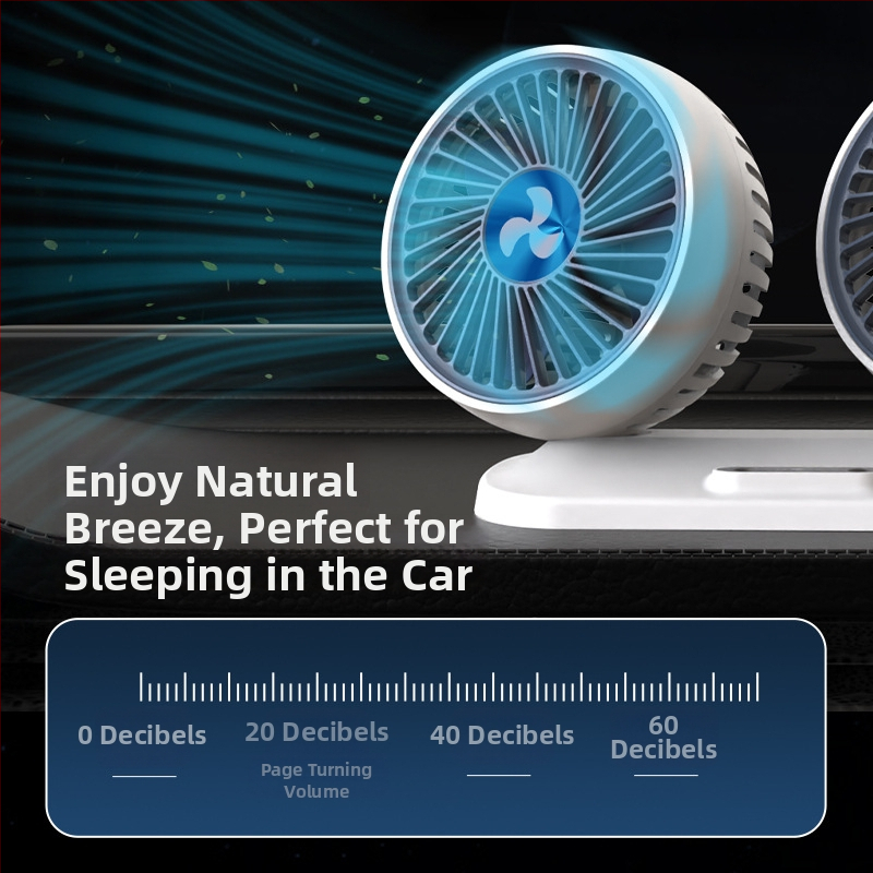 Automobilski ventilator ST-101 – 120W, ABS materijal, prilagodba dostupna, licencirana privatna etiketa: da
