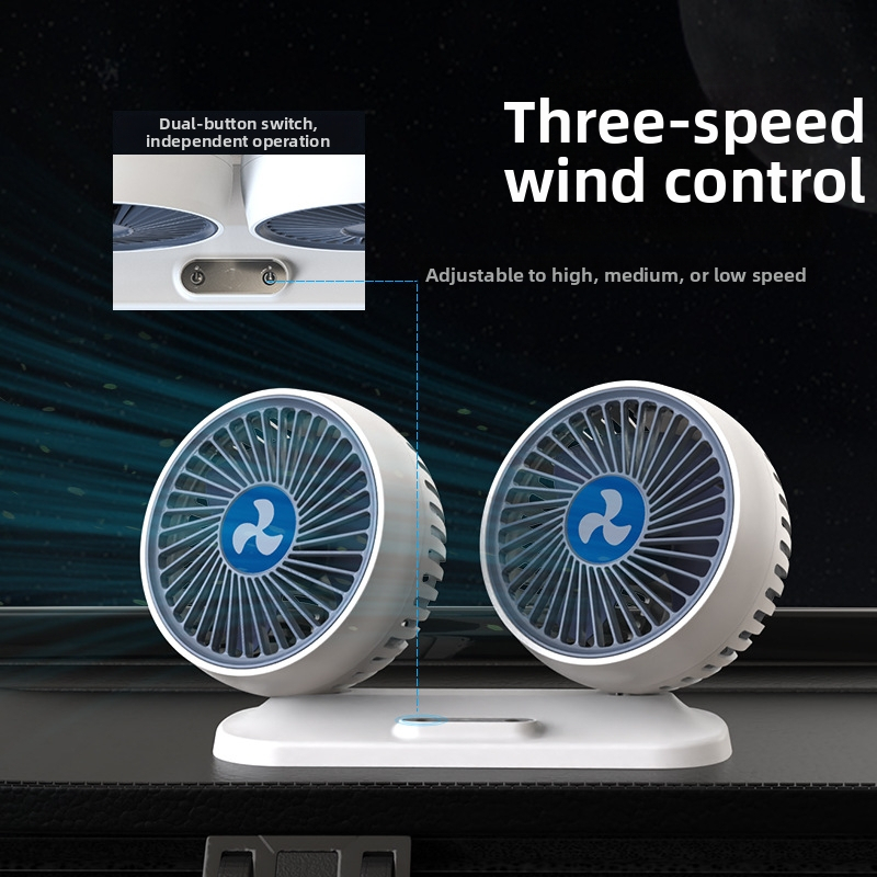 Automobilski ventilator ST-101 – 120W, ABS materijal, prilagodba dostupna, licencirana privatna etiketa: da