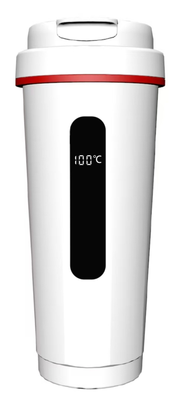 Kis autós készülék integrált intelligens fűtéssel, belső 304 rozsdamentes acél / külső 201 rozsdamentes acél, 45-100W, modell 2511A