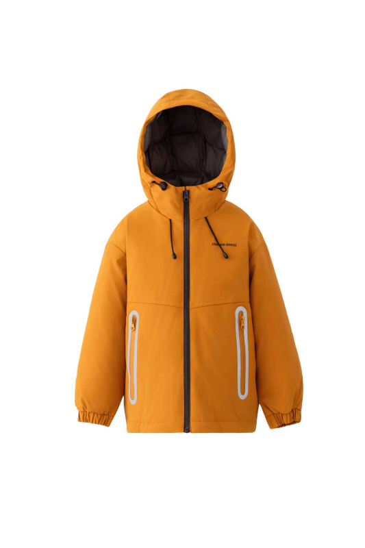 Yoqi Унисекс детско пухено яке, пълнеж 86–90% бял гъши пух, външна материя полиестер, подплата нейлон, есен 2025