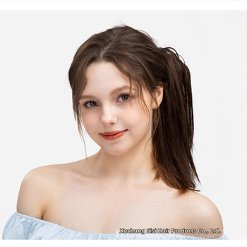 Ženska perika s vodopadnim repom, vlakna otporna na toplinu, klipsni mehanizam za pričvršćivanje, nije za trajno uvijanje ili bojanje