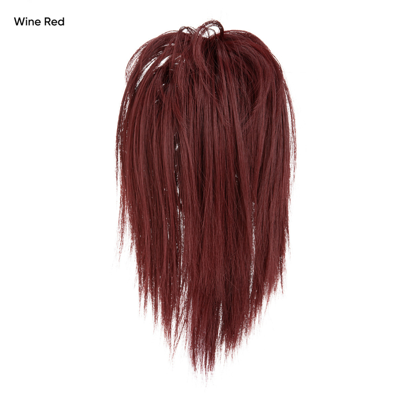 Ženska perika s vodopadnim repom, vlakna otporna na toplinu, klipsni mehanizam za pričvršćivanje, nije za trajno uvijanje ili bojanje