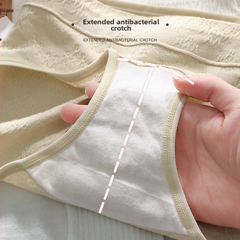 A-klasa sirovi pamuk 7A antibakterijski, čisti pamuk za djevojčice, srednji pojas