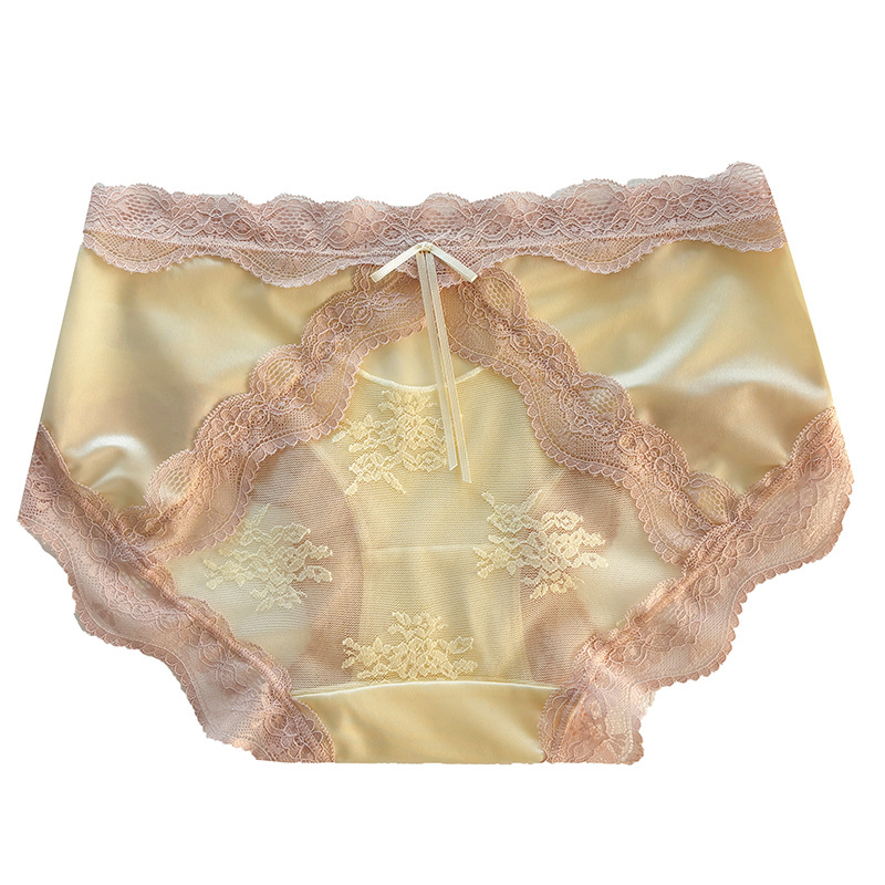 Damske gaćice Ice Silk, bez vidljivih linija, prozračne, podizanje stražnjice, srednji pojas