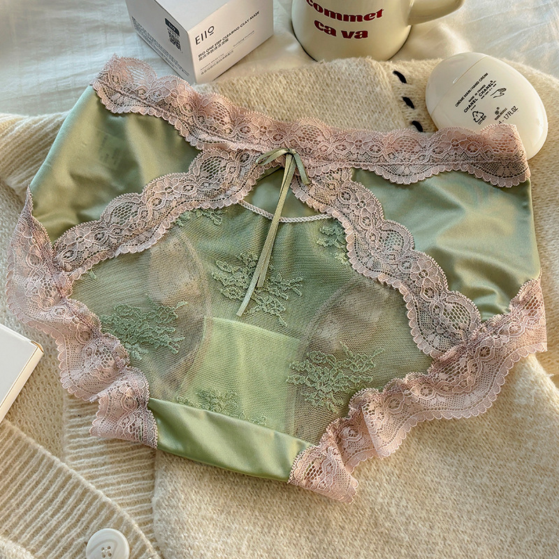 Damske gaćice Ice Silk, bez vidljivih linija, prozračne, podizanje stražnjice, srednji pojas