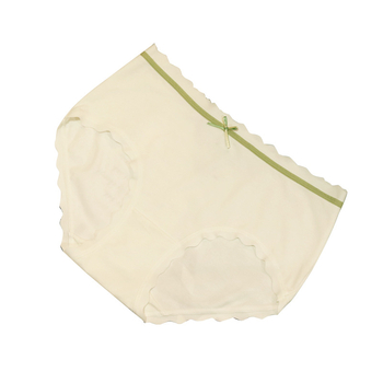 Női középmagas derekú pamut alsónemű — légáteresztő, antibakteriális, viszkóz bélés, egyszínű