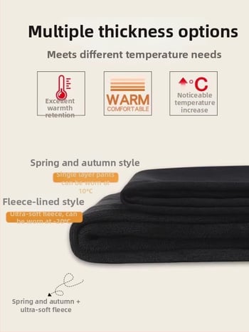 Дънки с флисова подплата, дебели, разкроени крачоли, висока талия, за жени, есен 2025