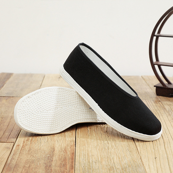 Férfi textilcipő, hétköznapi viseletre, négyszögletes orrú, pamut felsőrész, alacsony felső rész, ezerszeres rétegű talp, lélegző