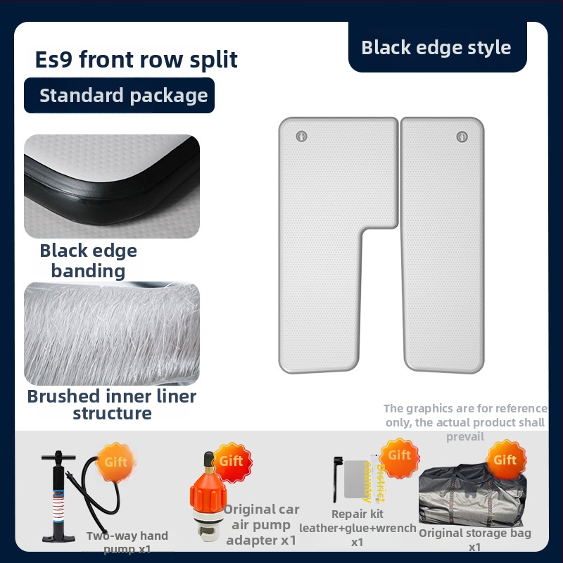 Φουσκωτό κρεβάτι για κάμπινγκ με παχύτερη υφή επιφάνειας, PVC φιλικό προς το περιβάλλον, προσαρμοζόμενος σχεδιασμός, αντέχει έως 500 kg