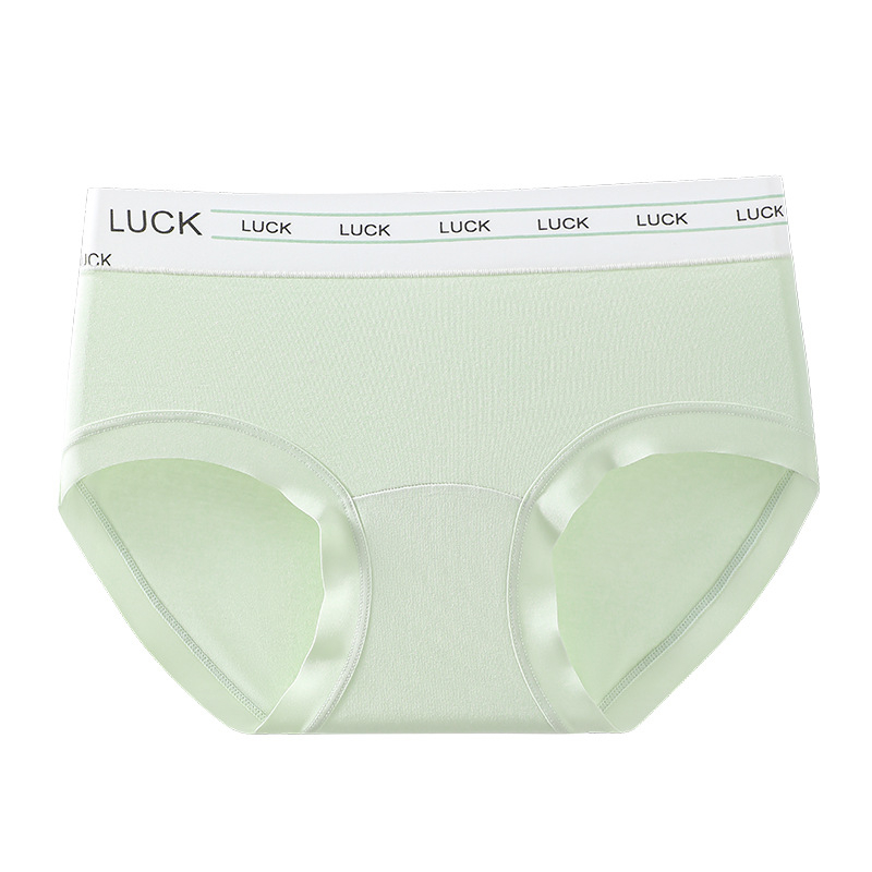 Női pamut alsónemű középmagas derékkal, légáteresztő, gyorsan száradó, pamutos ágyéki bélés