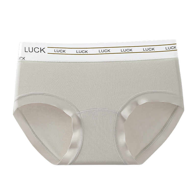 Női pamut alsónemű középmagas derékkal, légáteresztő, gyorsan száradó, pamutos ágyéki bélés
