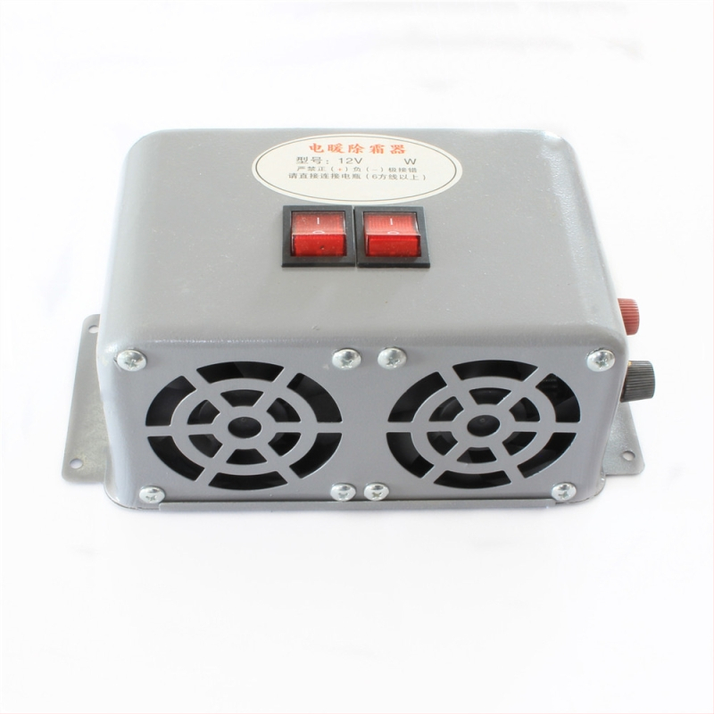 Autoohrevovač 800W, 12V/24V, šedá liatina 3-dierový model, odmrazovanie čelného skla