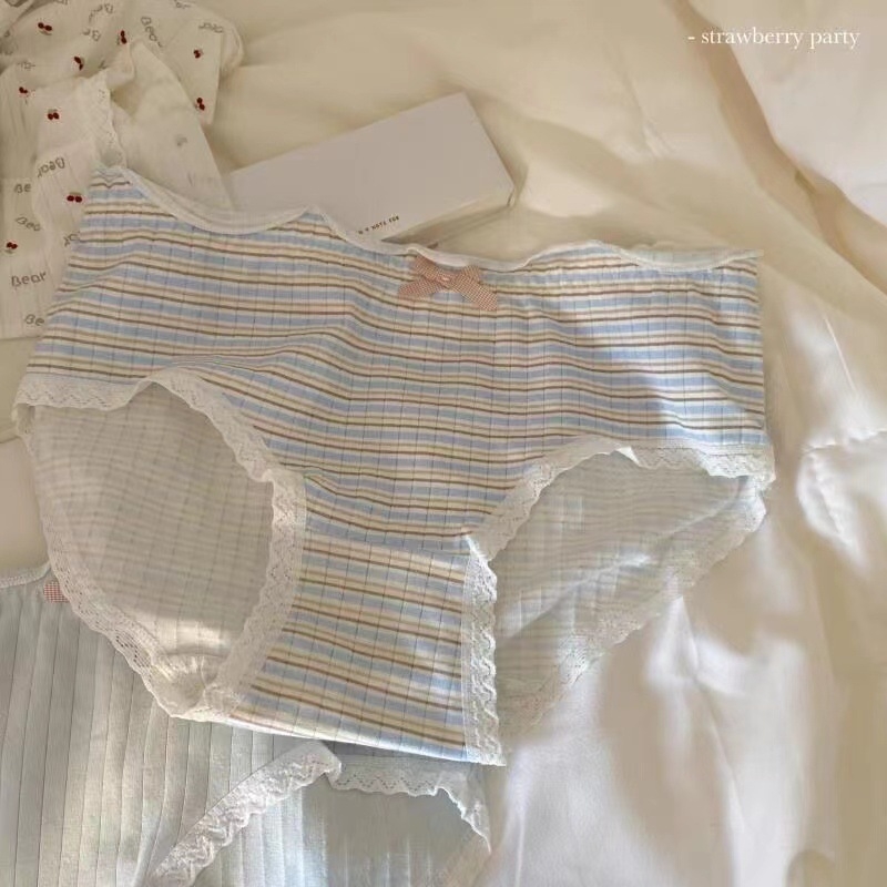 Dječje pamučne gaćice s motivom medvjedića, srednji pojas, ribasto pletenje, antibakterijska obrada