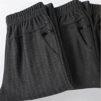 Női casual nadrág, elasztikus derék, egyenes szabás, hosszú, gyapjú keverékből készült anyag, közepes vastagság