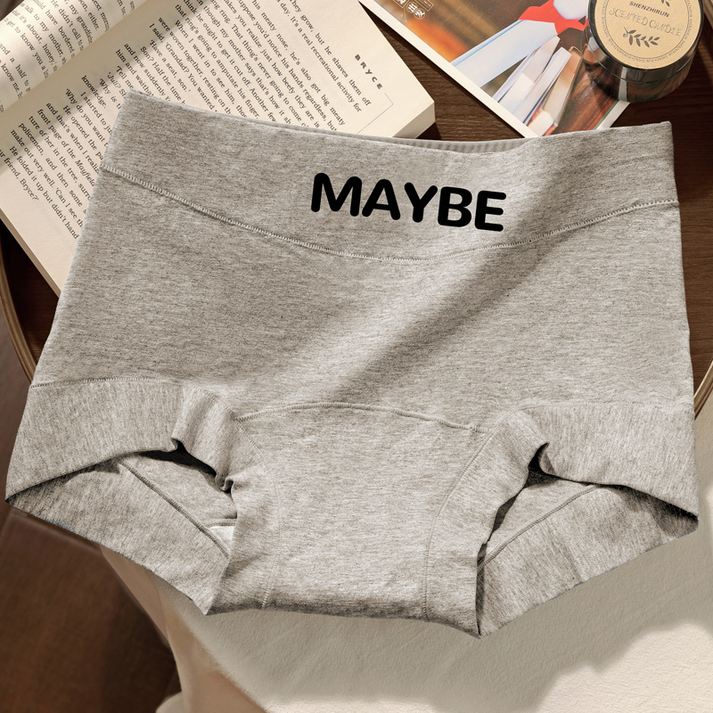 Női pamut alsónemű középmagas derekú, légáteresztő, antibakteriális, intim részen pamut bélés, 90–95% pamut