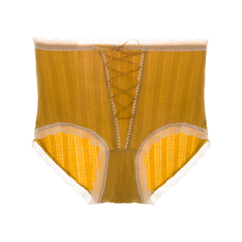 Női pamut magas derekú alsónemű haskontrollal, 90–95% pamut, 100% bélés