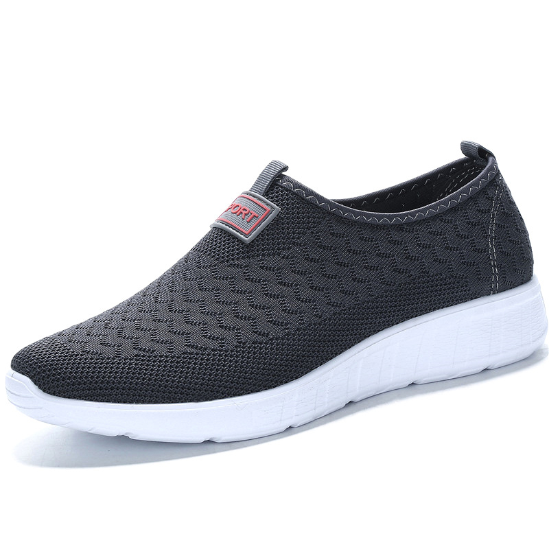 Muške lazy tenisice: prozračni mrežasti gornji dio, slip-on, nizak profil, tekstilna uloška, PU đon