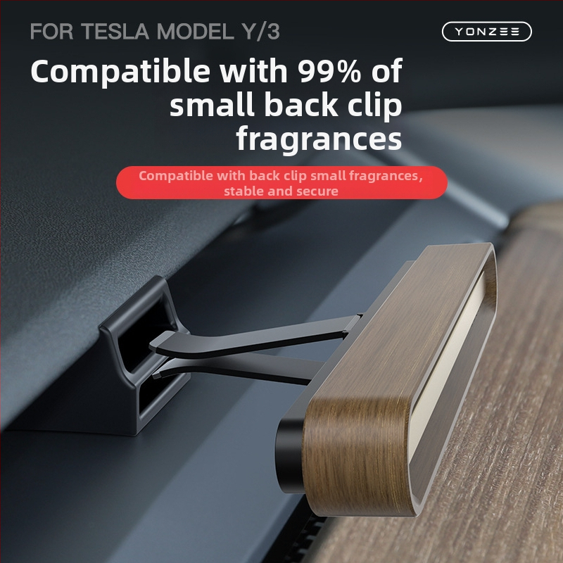 Adaptér na klip s vôňou do výduchu vzduchu stredovej konzoly Tesla Model 3/Y/YL, snap-on montáž