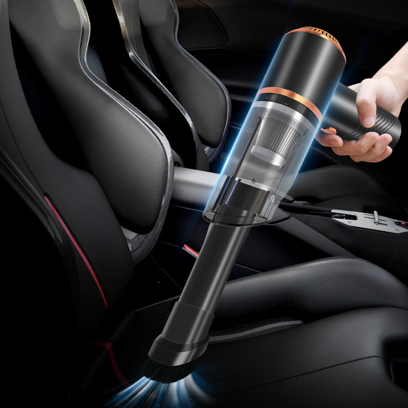 Mini bežični usisavač za auto JM-6608, 7.4V, 120W, 9000Pa, punjivi