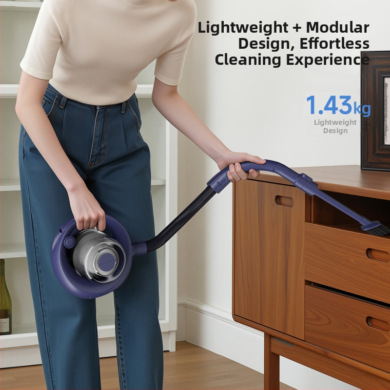 CHONGTENG Безжичен ръчен прахосмукач — 18.5V, 185W, 16000Pa, презареждащ се