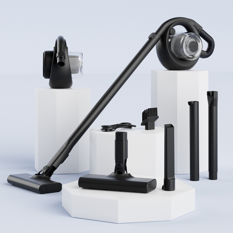 CHONGTENG Безжичен ръчен прахосмукач — 18.5V, 185W, 16000Pa, презареждащ се