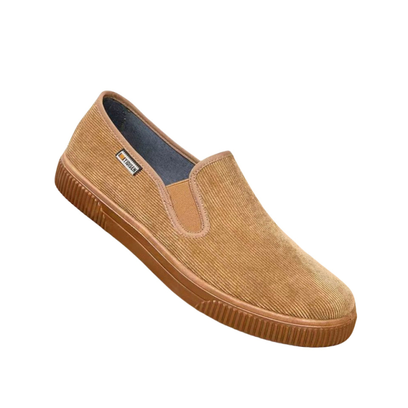 Platnene Slip-On tenisice za svakodnevnu upotrebu, okrugli nos, niski gornji dio, elastna traka, kompozitna potplat
