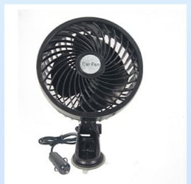 Automobilski ventilator za vozilo s usisnom čašom, 24V, 7W, ABS, model AC-2320