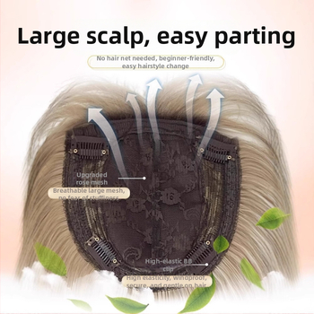 Perika od proteinskih vlakana, ravni stil; tehnologija obrade: mehanizam; model 2735; podrijetlo Jiangxi