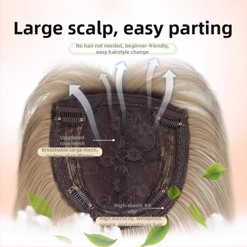 Perika od proteinskih vlakana, ravni stil; tehnologija obrade: mehanizam; model 2735; podrijetlo Jiangxi