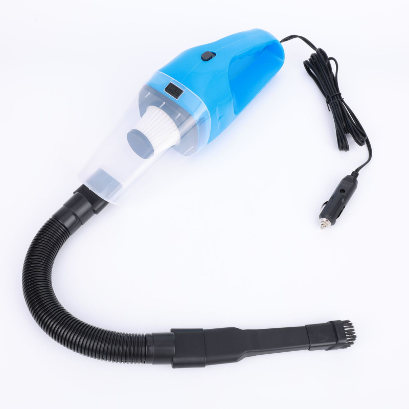 Visokoučinkovit mokro-suhi usisavač za automobil, napajanje 12V preko utičnice za upaljač, 120W, usis 6000 Pa, kabel 300 cm, model Dl-002