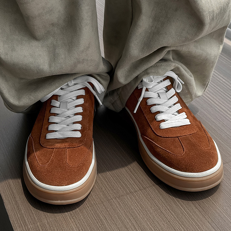 Loaferi bărbați, stil Old Money, piele de vițel prim strat, vârf rotund, model color-match, talpă din tendoane de vițel