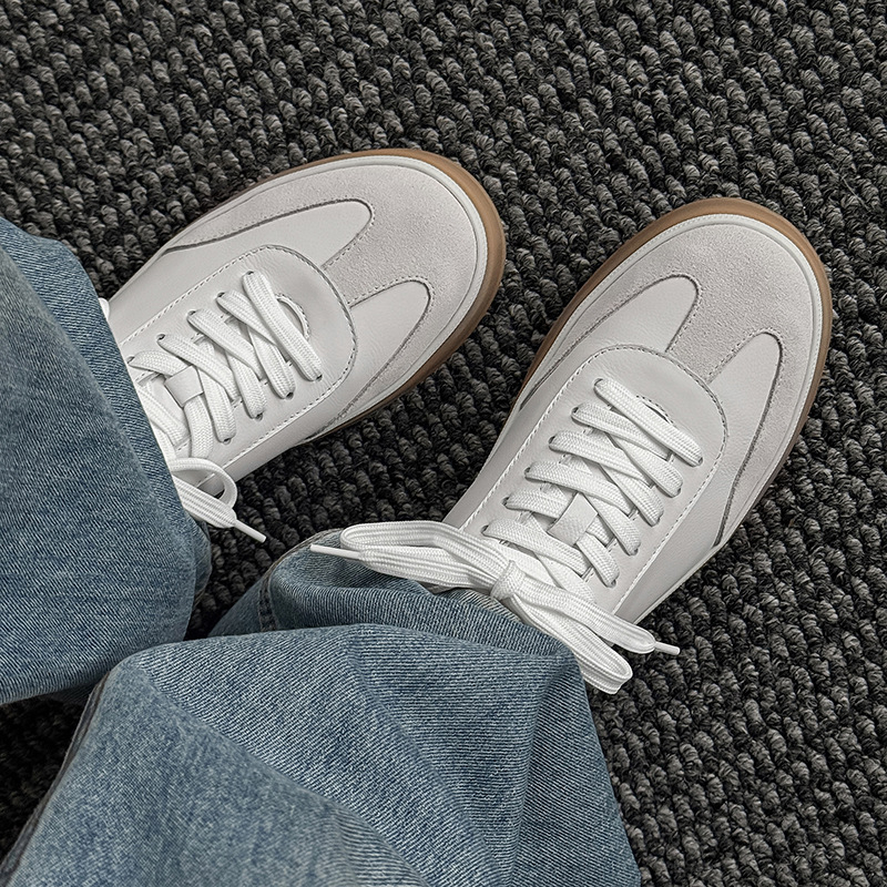 Loaferi bărbați, stil Old Money, piele de vițel prim strat, vârf rotund, model color-match, talpă din tendoane de vițel