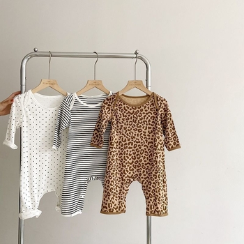 Dječji romper s dugim rukavima, unisex, pamuk 60%, za uzrast 1–3 godine, proljeće i jesen