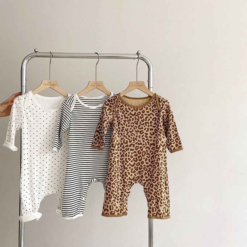 Dječji romper s dugim rukavima, unisex, pamuk 60%, za uzrast 1–3 godine, proljeće i jesen