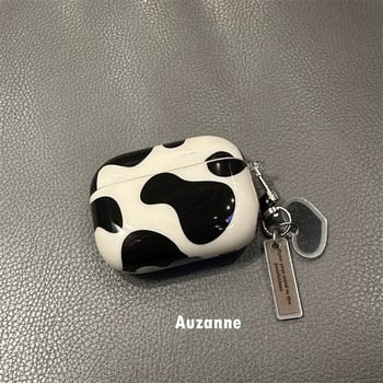 Căști AirPods Pro – husă protecție TPU, model polka-dot, carcasă rigidă cu acoperire totală, turnare prin injecție, compatibilă universal cu Apple