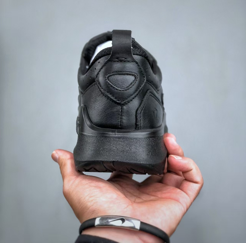 Pantofi sport casual pentru exterior, partea superioară din piele de vițel, talpă din cauciuc și plastic, vârf rotund, respirabili, anti-alunecare, închidere cu șireturi în față