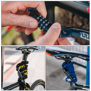 ULAC κλειδαριά αλυσίδας ποδηλάτου με κωδικό για ποδήλατα βουνού και δρόμικά