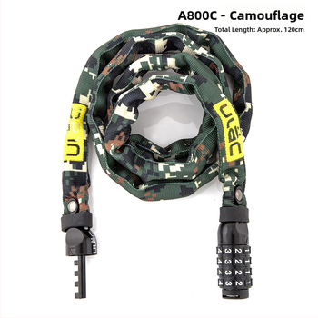 ULAC κλειδαριά αλυσίδας ποδηλάτου με κωδικό για ποδήλατα βουνού και δρόμικά