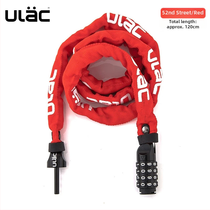 ULAC κλειδαριά αλυσίδας ποδηλάτου με κωδικό για ποδήλατα βουνού και δρόμικά